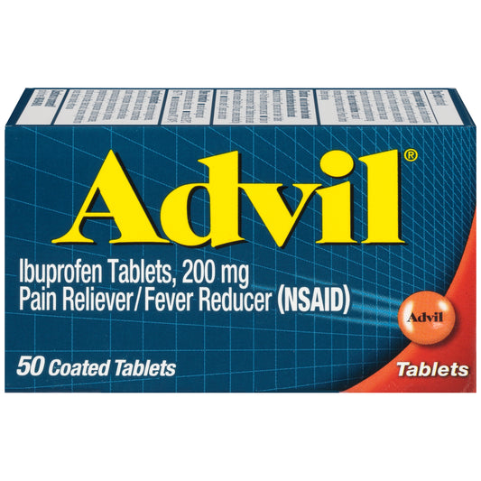 ADVIL TAB 200 MG 50