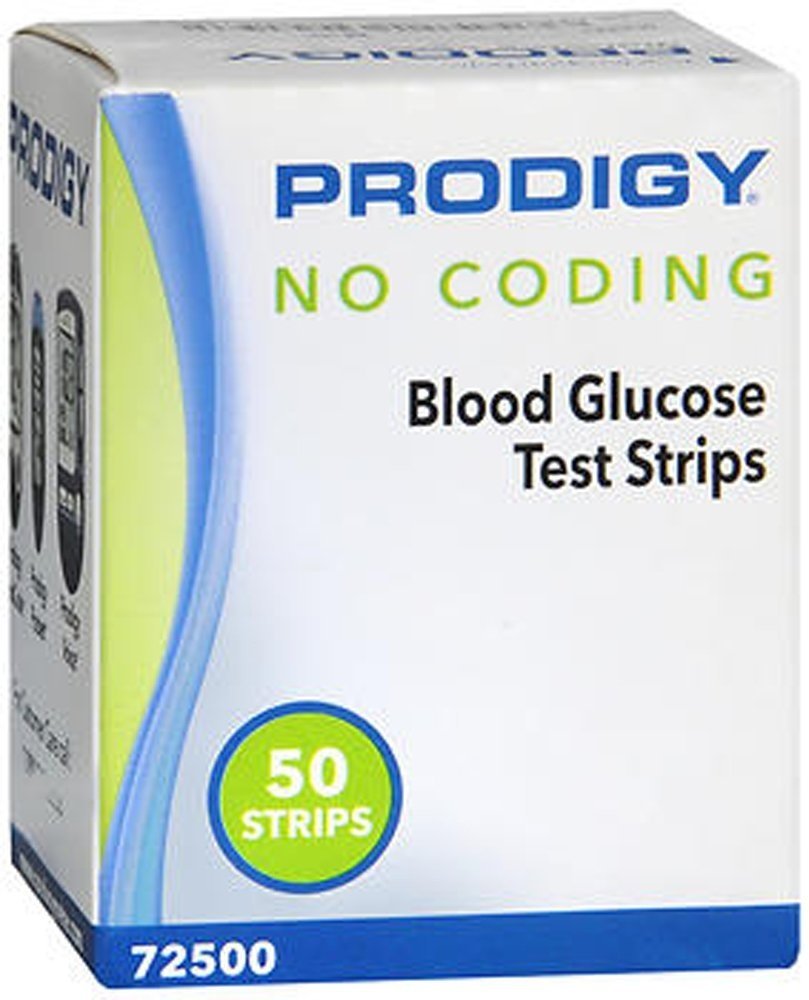 PRODIGY NO CODING TEST STRIP 50 RETAIL