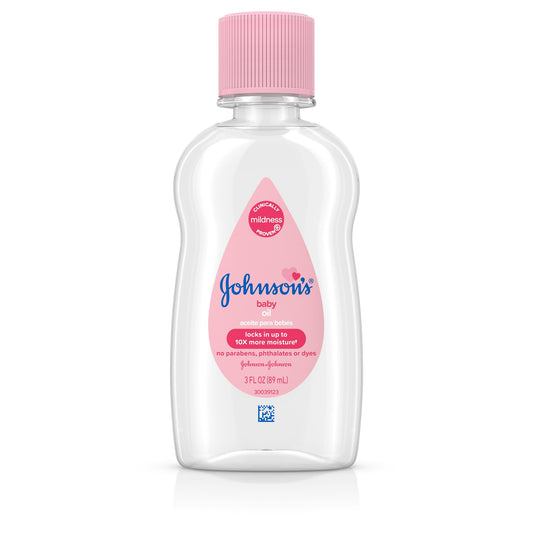 J&J BABY OIL 3 OZ