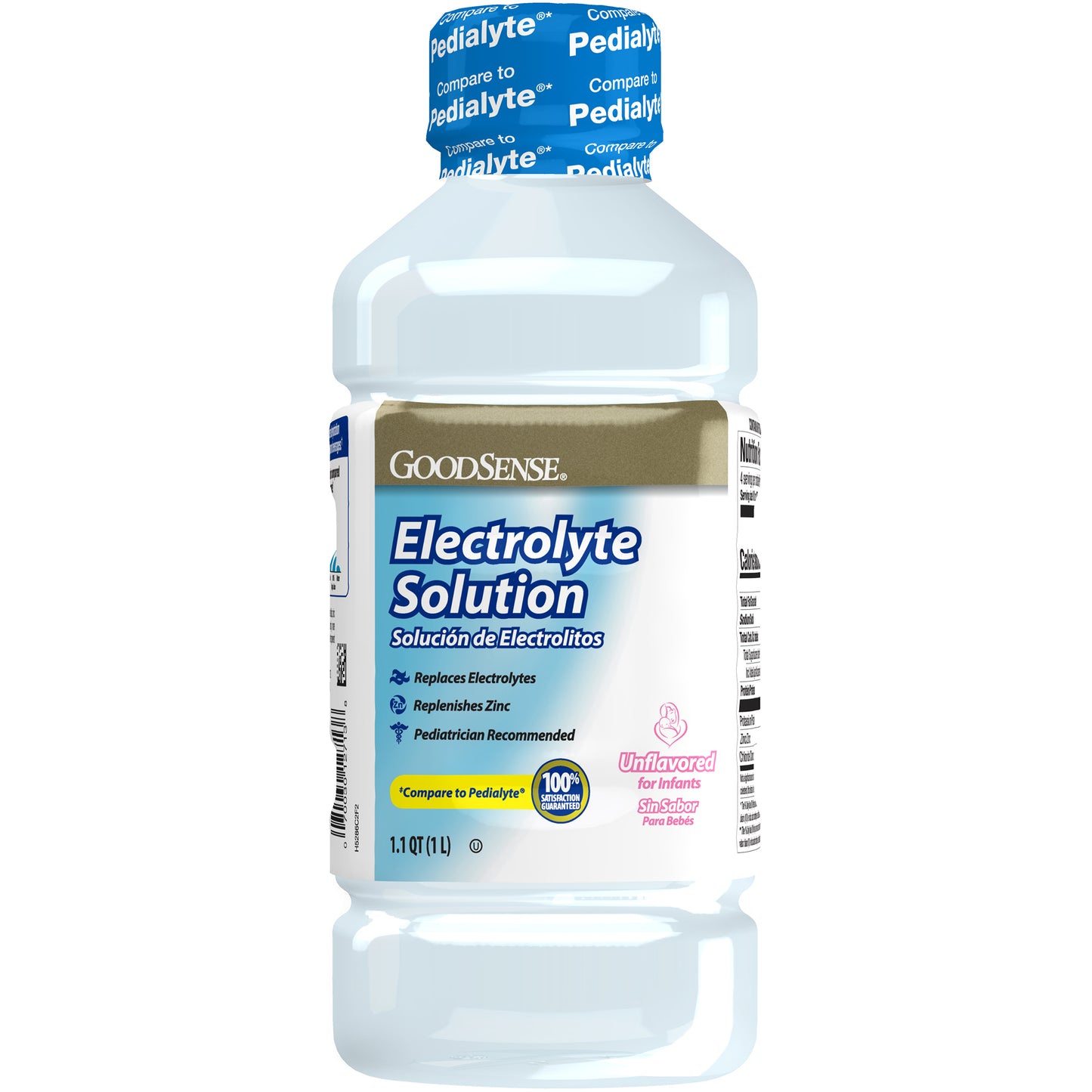 GS ELECTROLYTE SOL UNFLAVORED 1 LTR