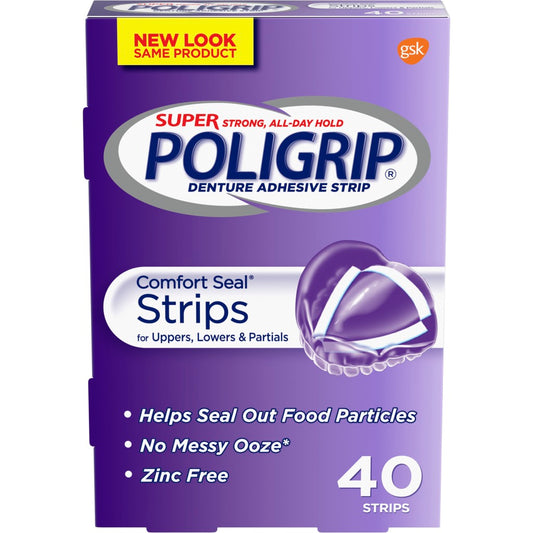 SUPER POLIGRIP COMFORT SEAL STRIP 40