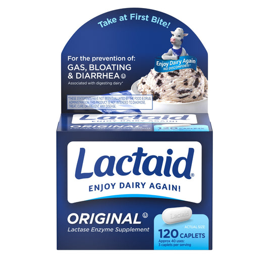 LACTAID CAPLET ORIGINAL 120