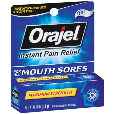 ORAJEL MOUTH-AID GEL .18 OZ