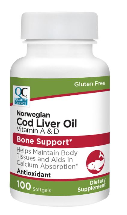 QC COD LIVER OIL SOFTGEL 100