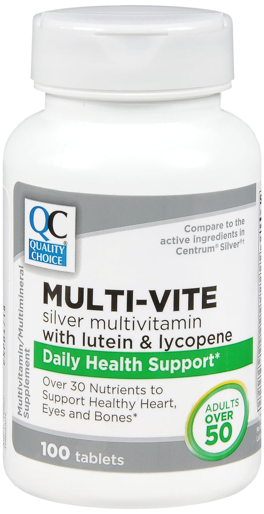 QC MULTI-VITAMIN 50+ TAB 100