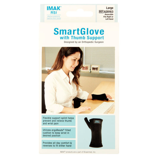 SMART GLOVE W/THUMB SUPPORT LG