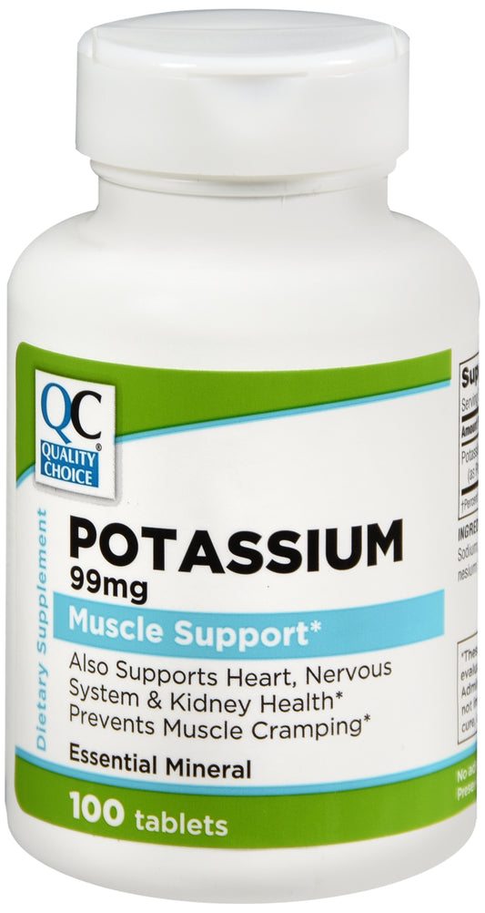 QC POTASSIUM TAB 99 MG 100
