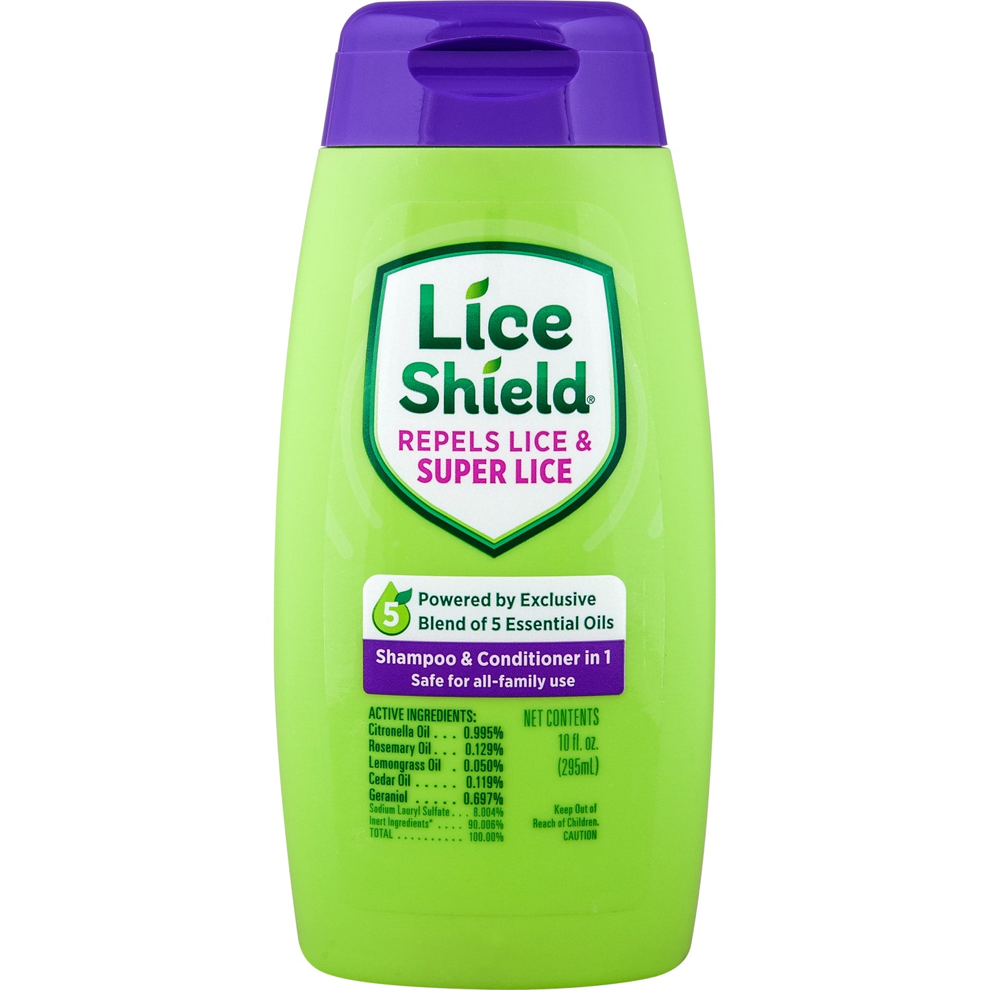 LICE SHIELD 2 N 1 SHAMPOO/CONDITIONER 10 OZ