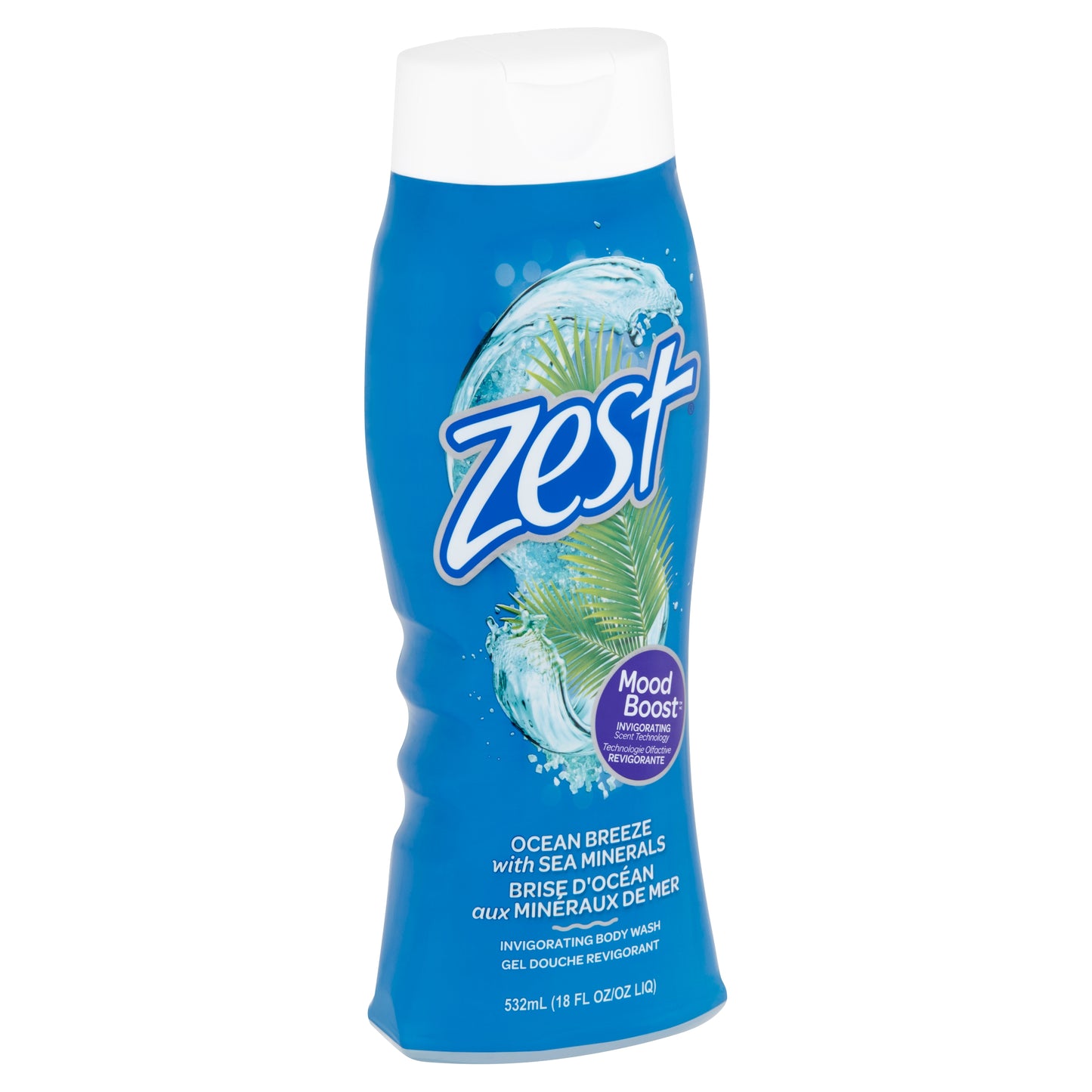 ZEST BODYWASH OCEAN BREEZE 18 OZ