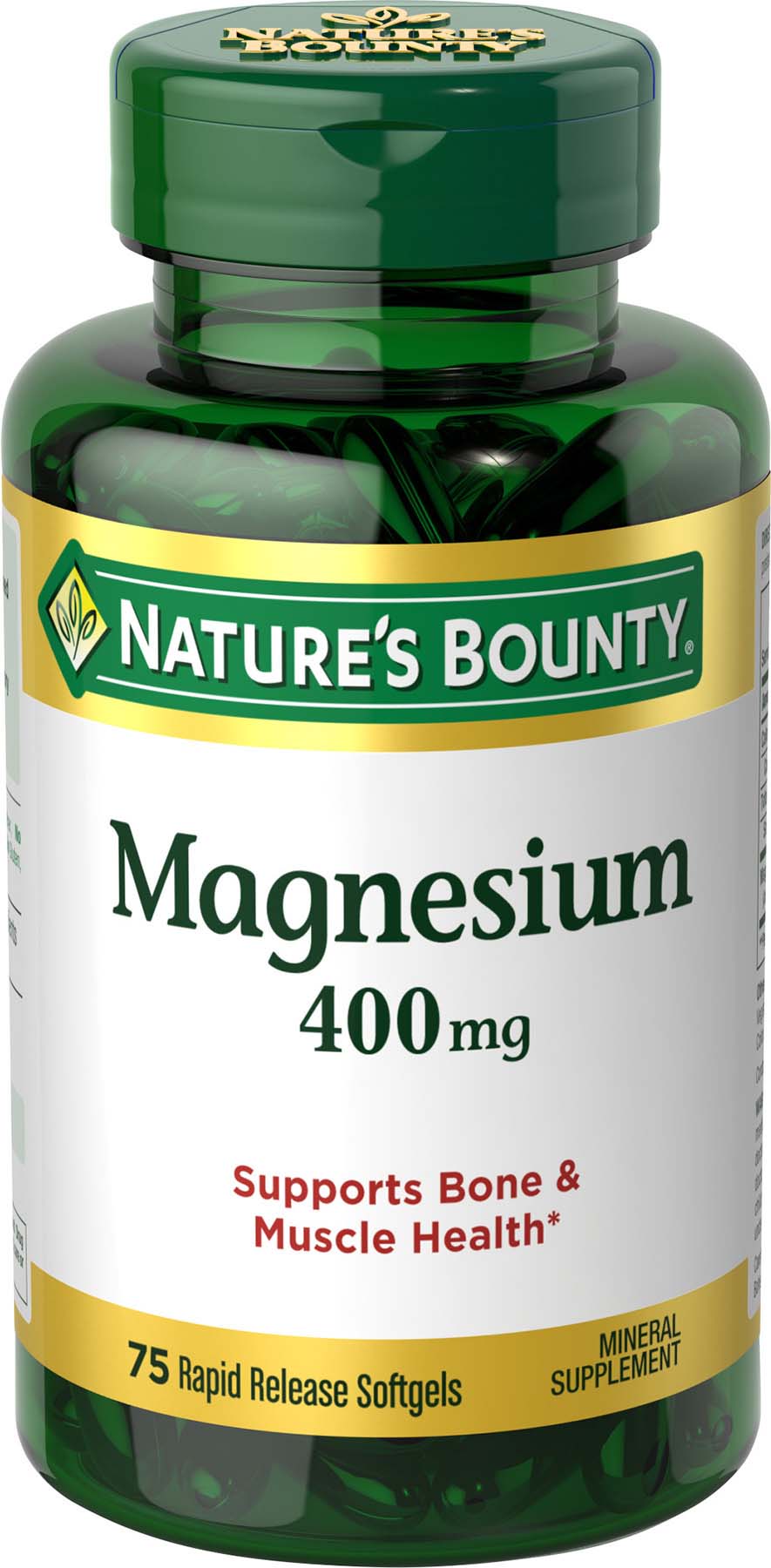 MAGNESIUM SOFTGEL 400 MG 75 NB 59408