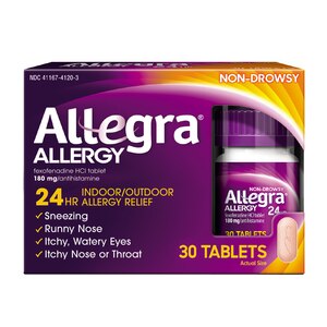 ALLEGRA ADULT 24 HR TAB 180 MG 30 OTC
