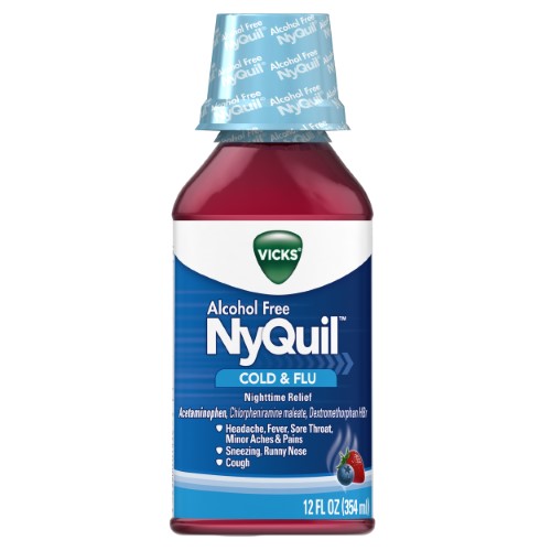 NYQUIL ALCOHOL FREE LIQUID 12 OZ