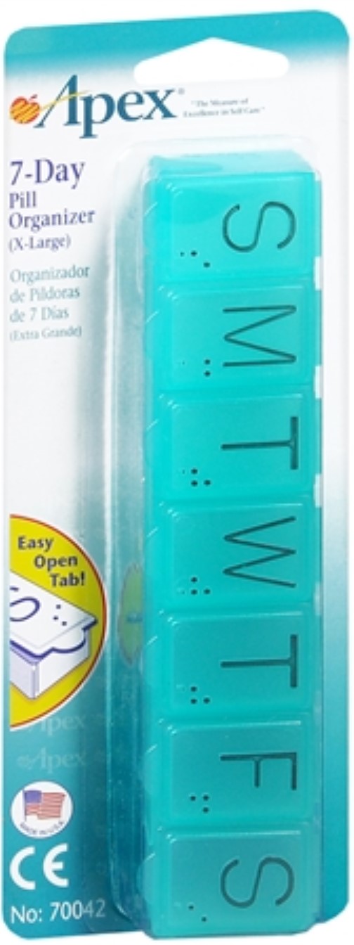 PILL REMINDER WEEKLY 7 COMP XL