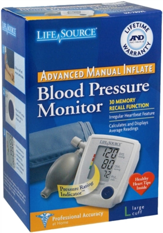 BP KIT DIG/MANUAL INFLATE LG 14.2-17.7" A&D