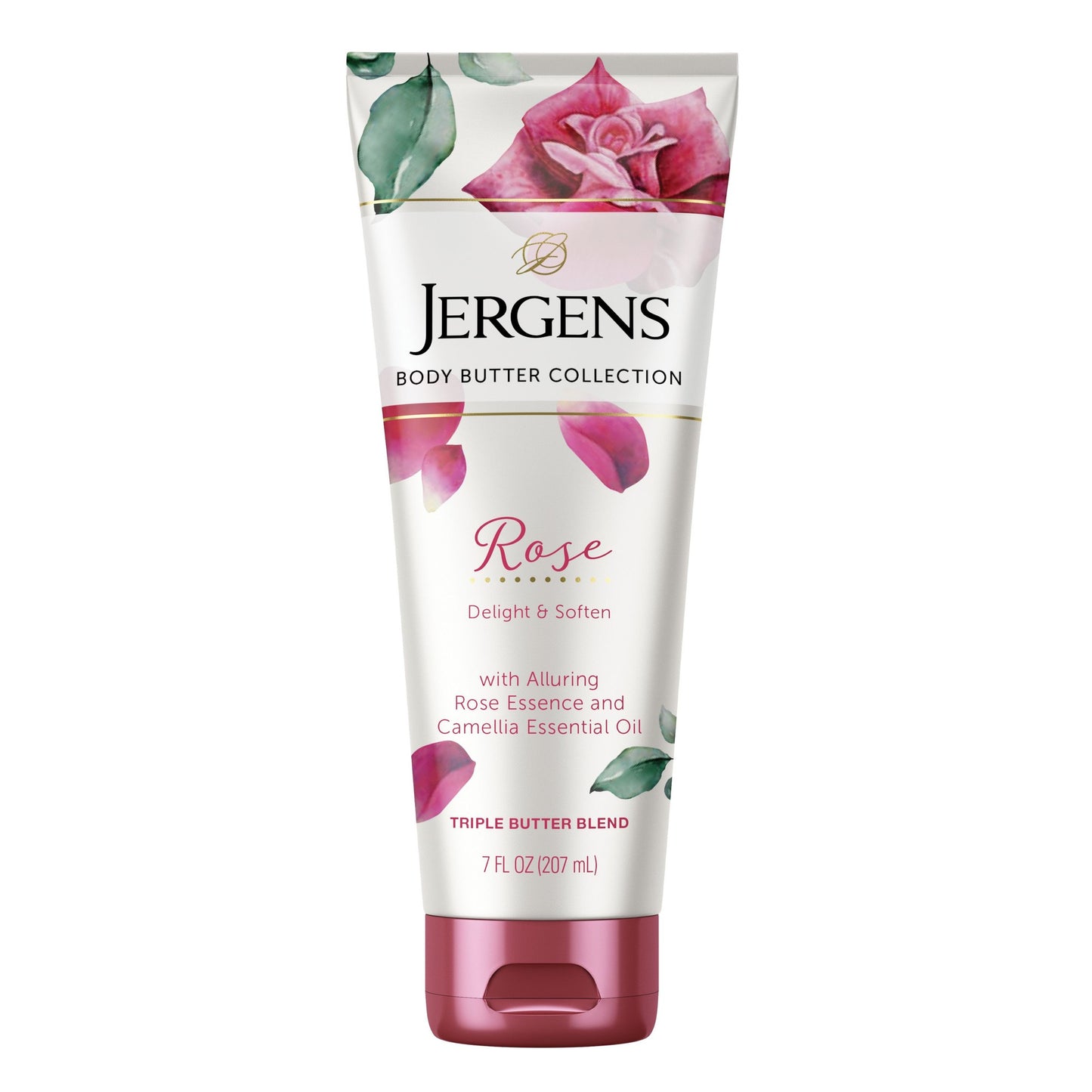 JERGENS ALLURING ROSE 3X BUTTER BLEND 7 OZ