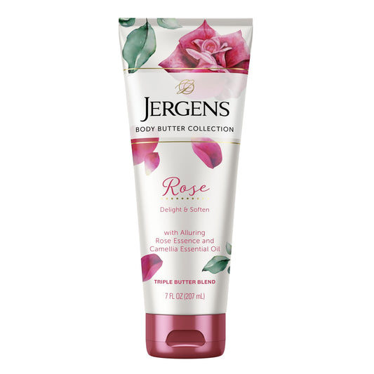 JERGENS ALLURING ROSE 3X BUTTER BLEND 7 OZ