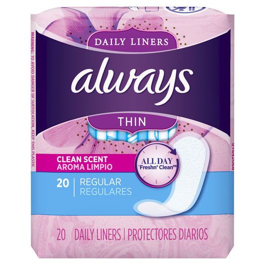 ALWAYS PANTILINER THIN SCENTED REGULAR 20