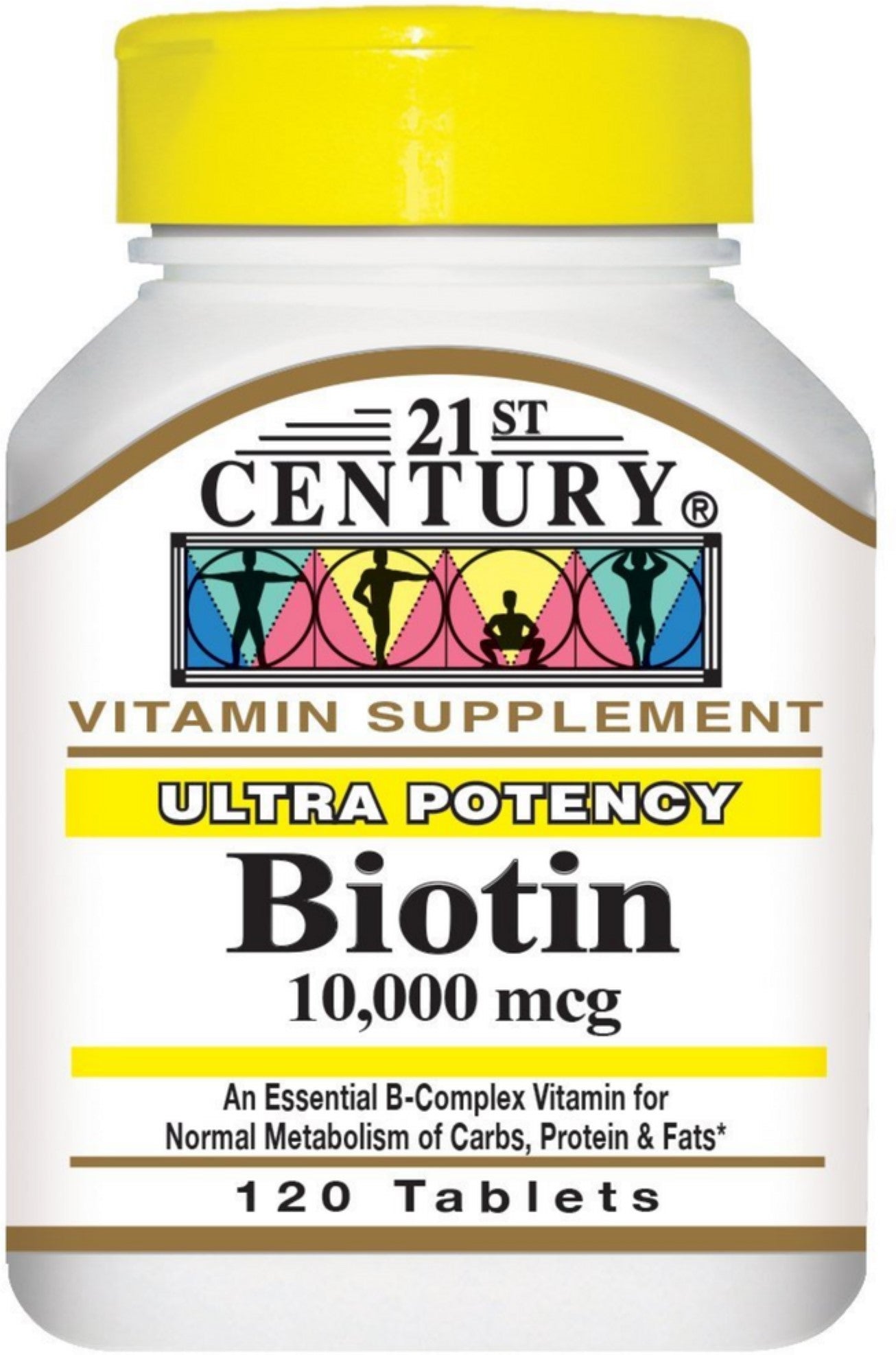 21ST CENTURY BIOTIN 10000 MCG TAB 120