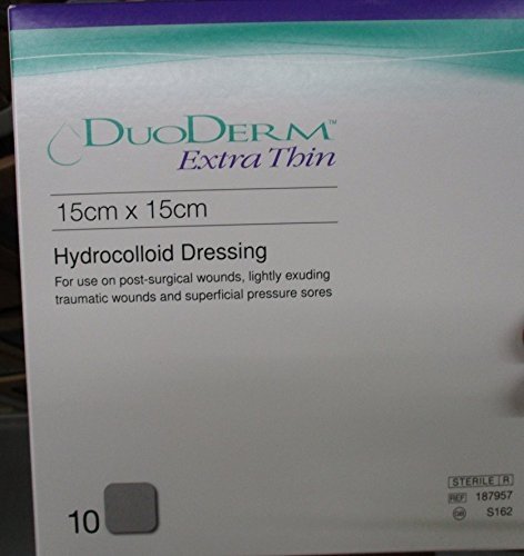 DUODERM CGF EXTRA THIN DRESSING 6 X 6" (10)