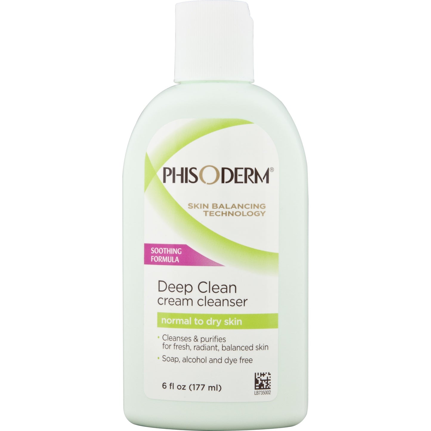 PHISODERM DEEP CL CR CLNSR N/DRY W/PUMP 6 OZ
