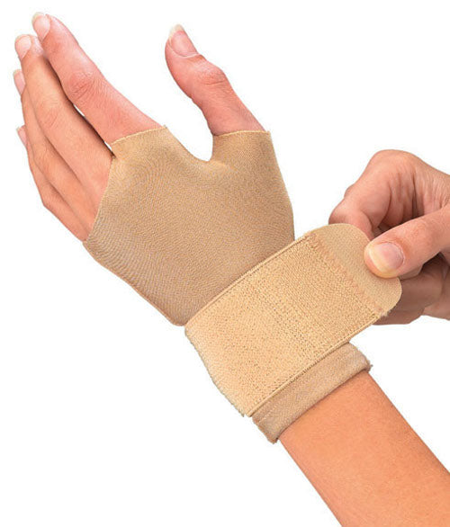 GLOVE COMPRESSION NO FINGER BEIGE MD PR