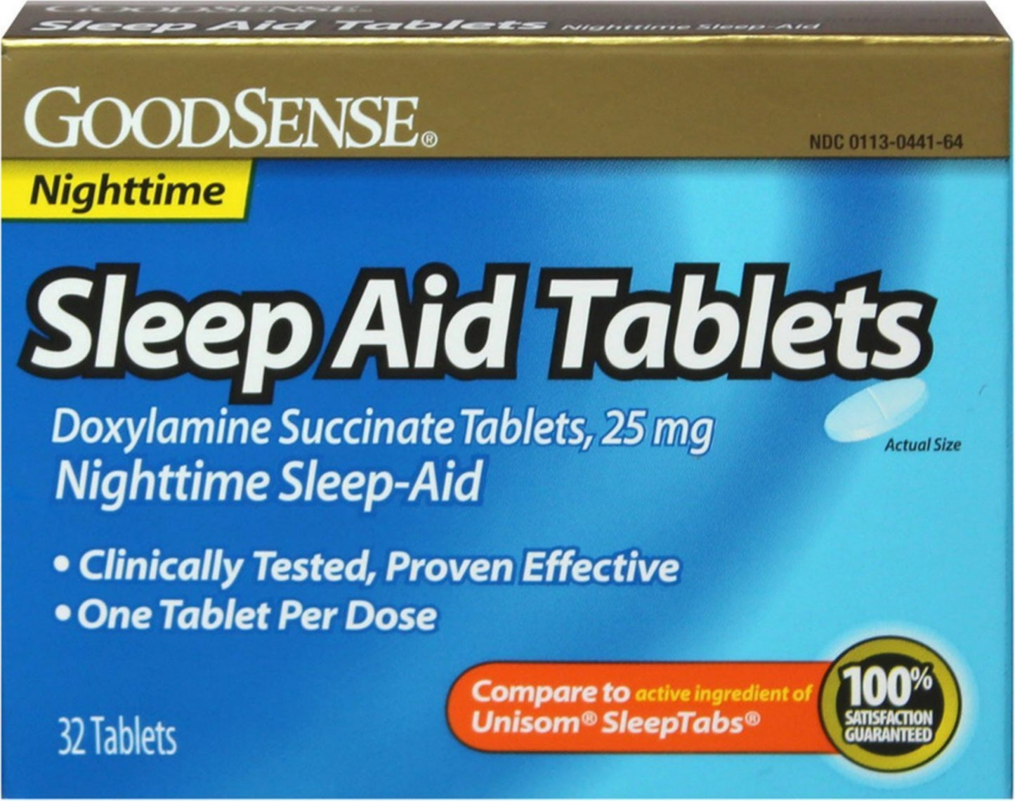 GS SLEEP AID 25 MG TABS 32