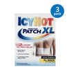 ICY HOT MEDICATED BACK PATCH XL 3