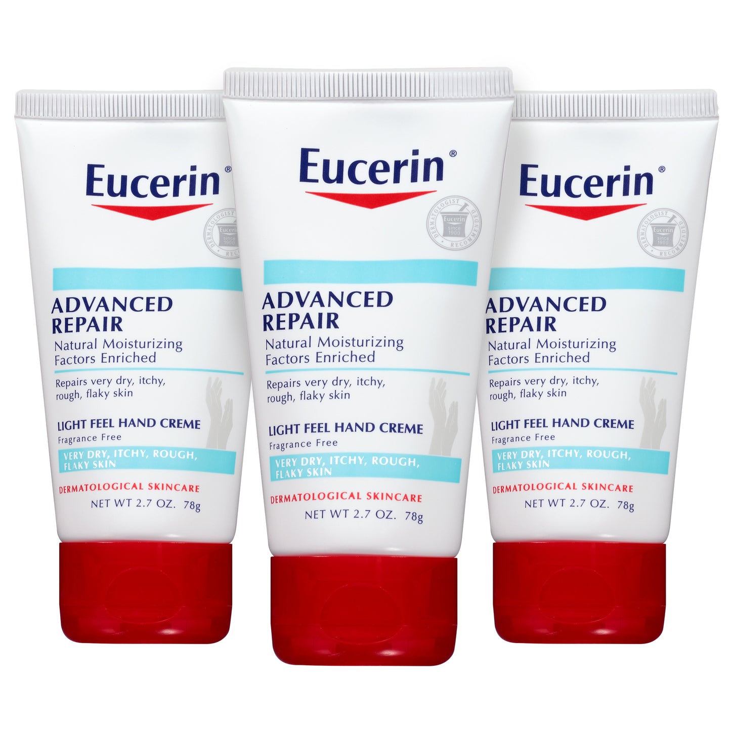 EUCERIN ADVANCED REPAIR HAND CREAM 2.7 OZ
