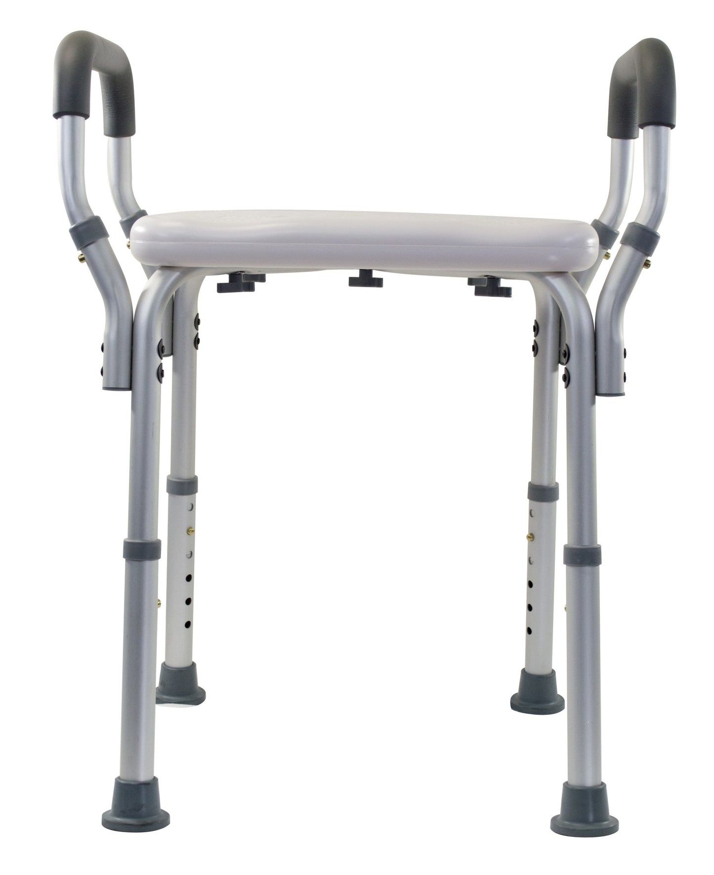 SHOWER CHAIR W/OUT BACK W/ARMS 300 LB ESS