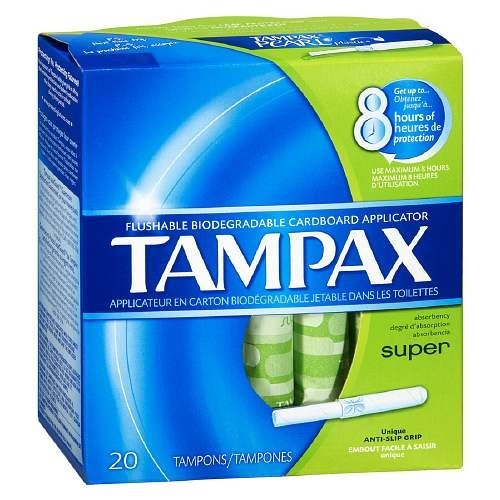 TAMPAX SUPER 20