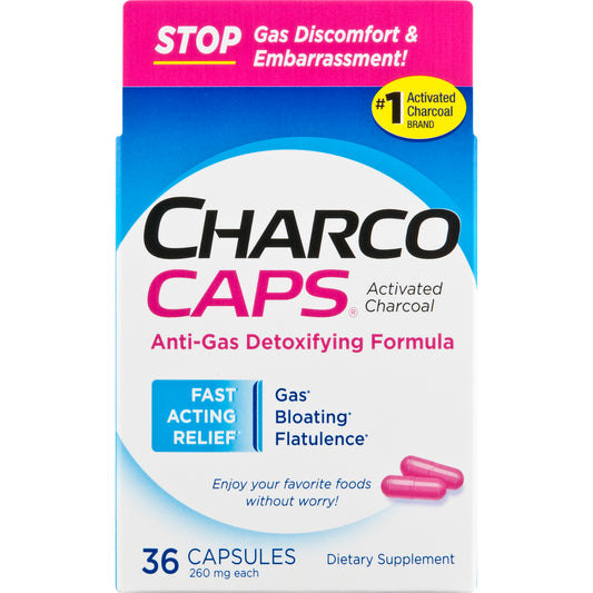 ACTIVATED CHARCOAL DIETARY SUPPLEMENT CAP 36