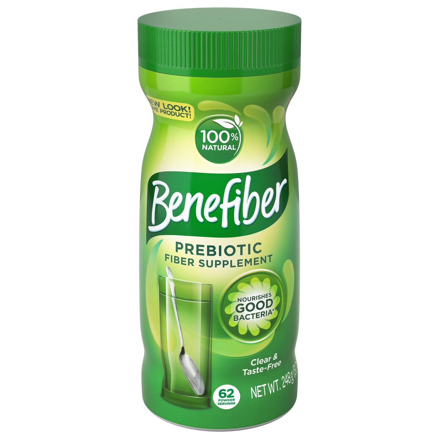 BENEFIBER POWDER FLAVOR FREE 62 DOSE 8.7 OZ