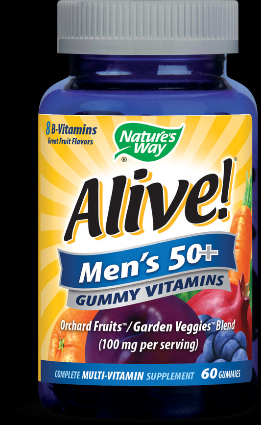 ALIVE MEN 50+ GUMMIES 60