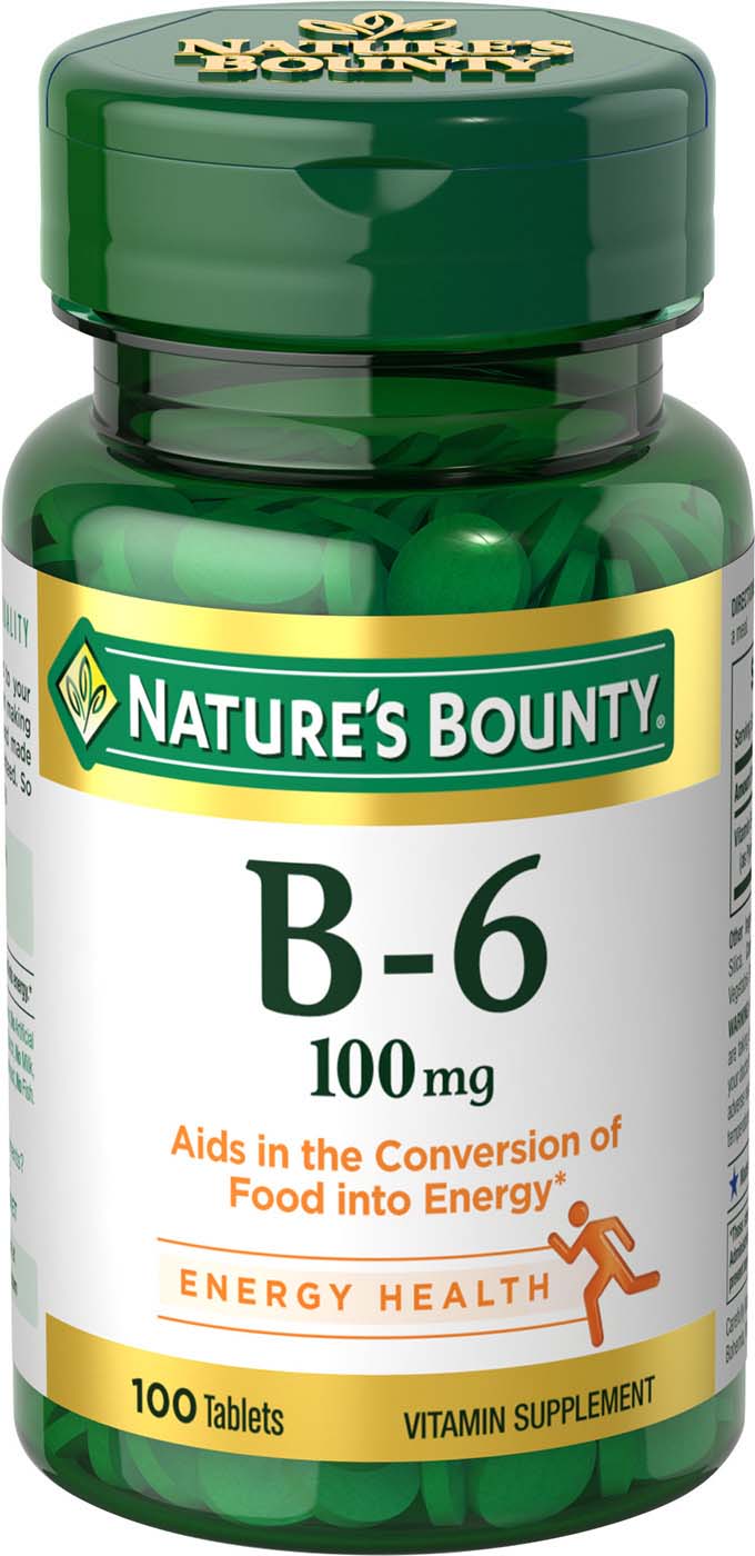 VITAMIN B-6 TAB 100 MG 100 NB 650