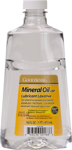 GS MINERAL OIL 99.9% 16 OZ