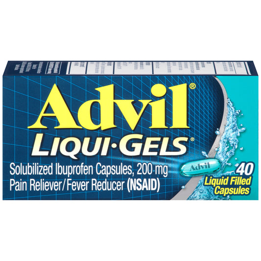 ADVIL LIQUIGEL 200 MG 40