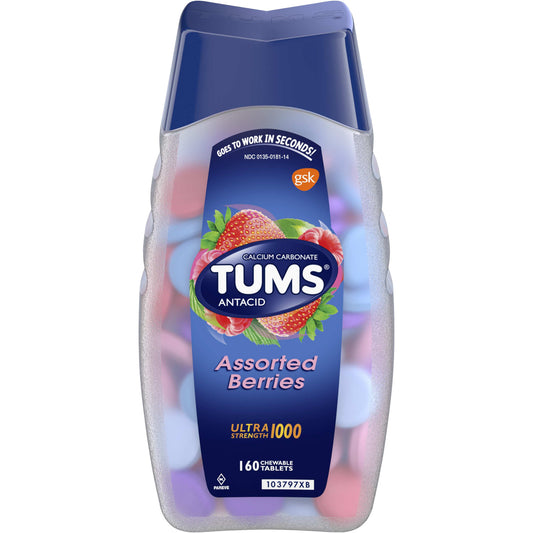 TUMS ULTRA ASSORTED BERRIES 160
