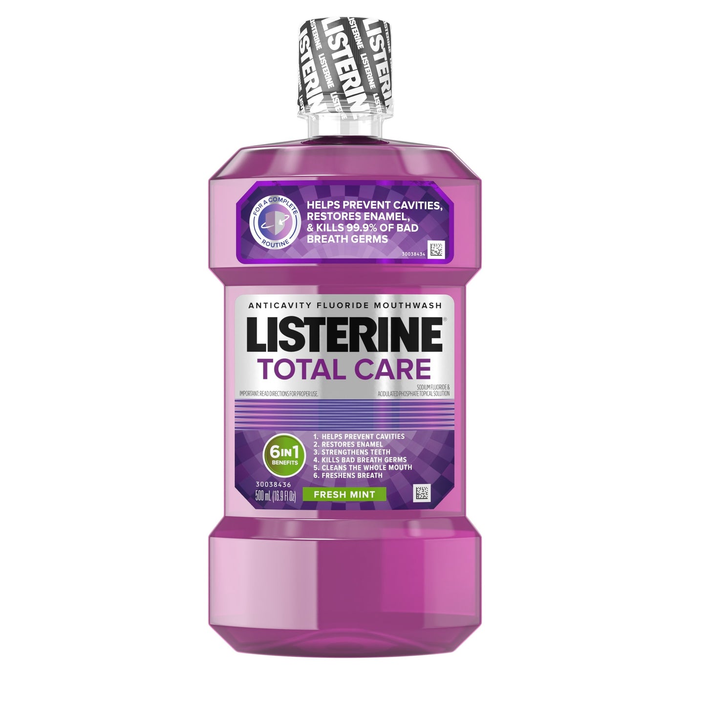 LISTERINE TOTAL CARE ANTICAVITY M/WASH 500 ML