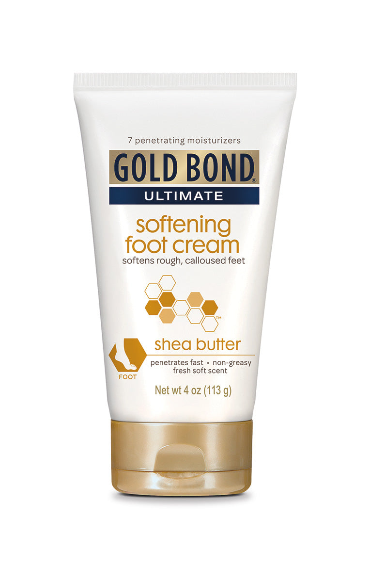 GOLD BOND ULTIMATE SOFT W/SBUT FOOT CREAM 4OZ