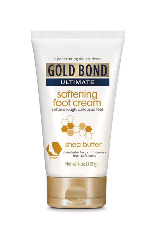GOLD BOND ULTIMATE SOFT W/SBUT FOOT CREAM 4OZ