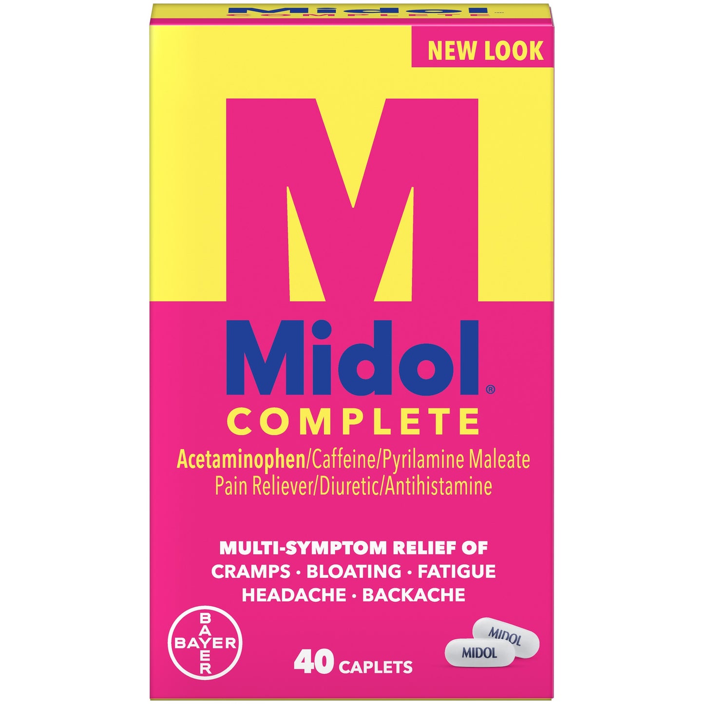 MIDOL COMPLETE CAPLET 40