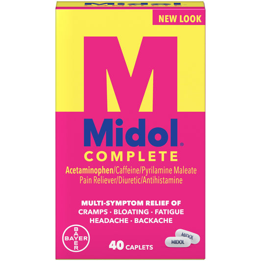 MIDOL COMPLETE CAPLET 40
