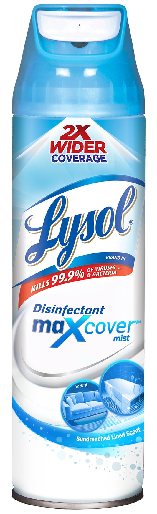 LYSOL DISINFECTANT MIST SUNDRENCH LINEN 15 OZ