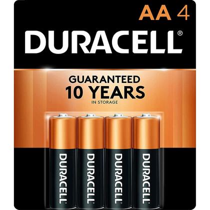 DURACELL BATTERY SIZE AA (4) #MN1500B4Z