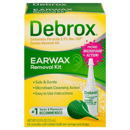 DEBROX EAR WAX REMOVER KIT .5 OZ