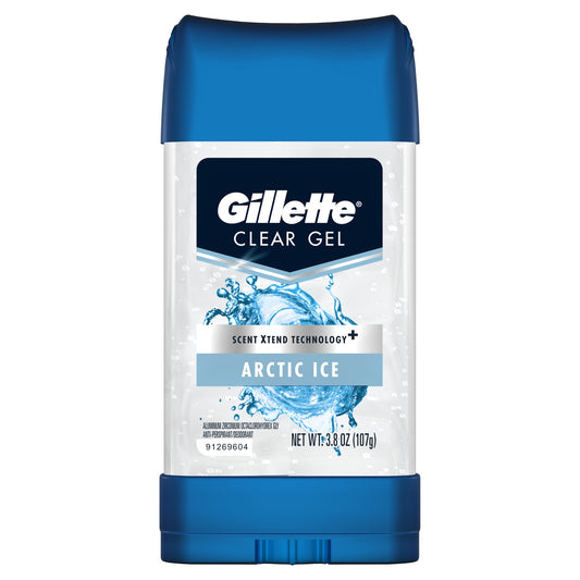 GILLETTE AP CLEAR GEL ARCTIC ICE 3.8 OZ