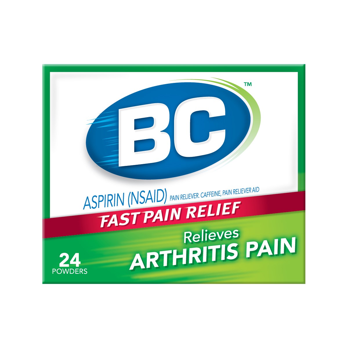 B.C. POWDER ARTHRITIS STRENGTH 24