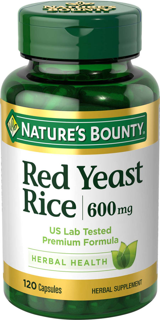 RED YEAST RICE CAP 600 MG 120 NB 6212