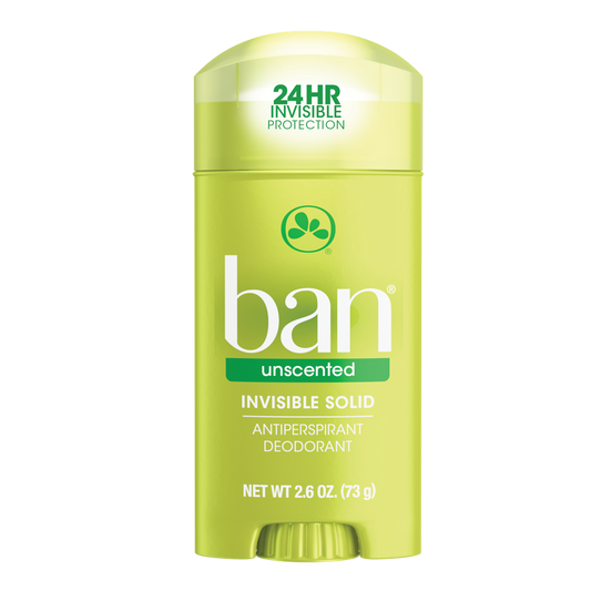 BAN INVISIBLE SOLID UNSCENTED 2.6 OZ