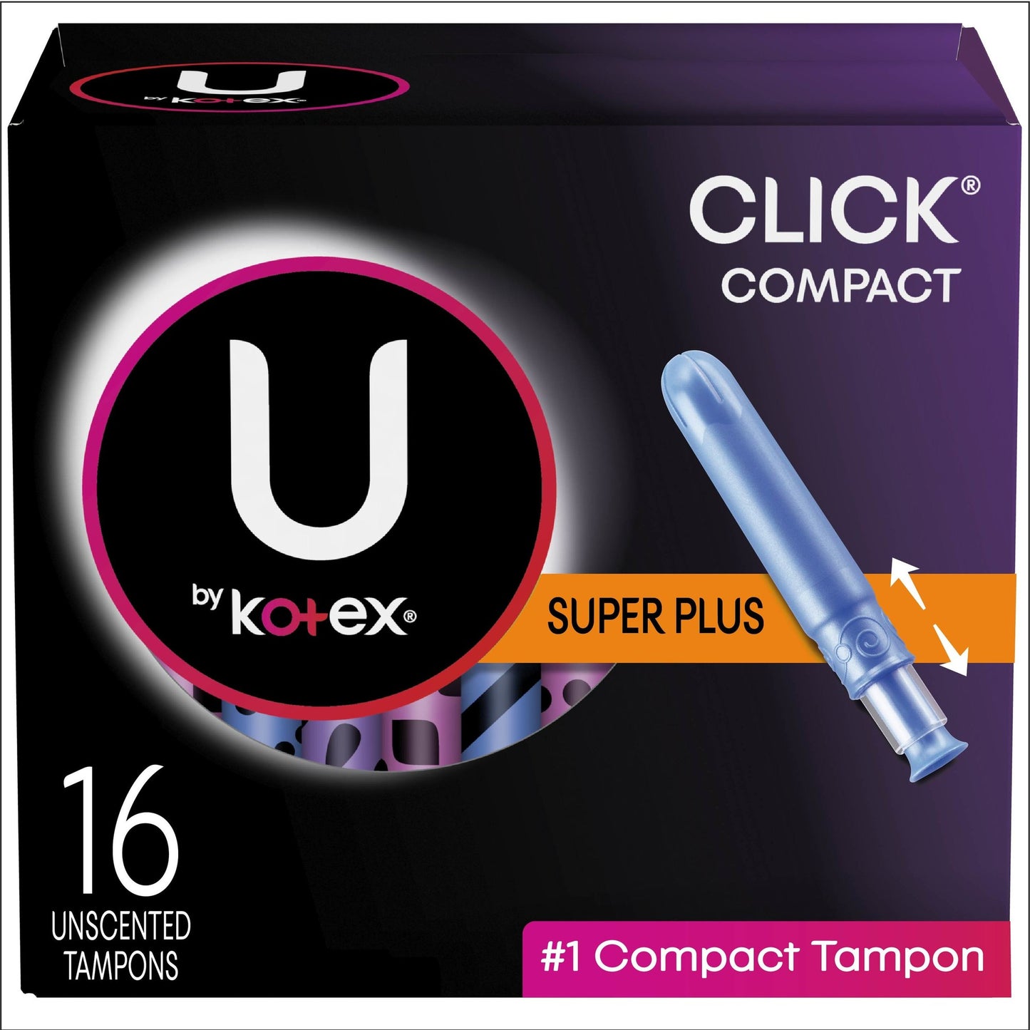 U BY KOTEX SECURITY TAMPON SUPER PLUS 16